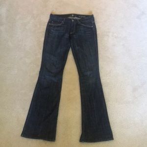 7 for all man kind jeans. size 27